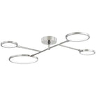Hudson Valley Lighting - Saturn LED Flush Mount - 4104-PN | Montreal Lighting & Hardware