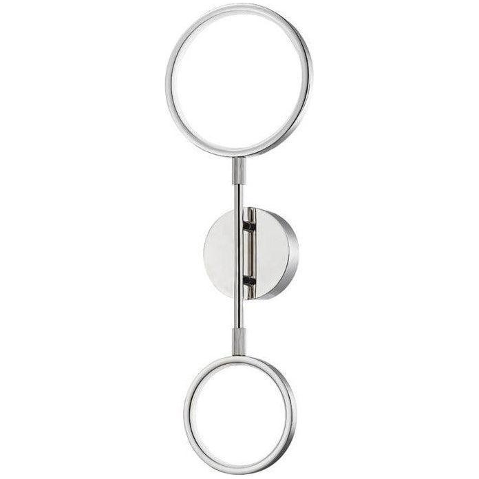 Hudson Valley Lighting - Saturn Wall Sconce - 4102-PN | Montreal Lighting & Hardware