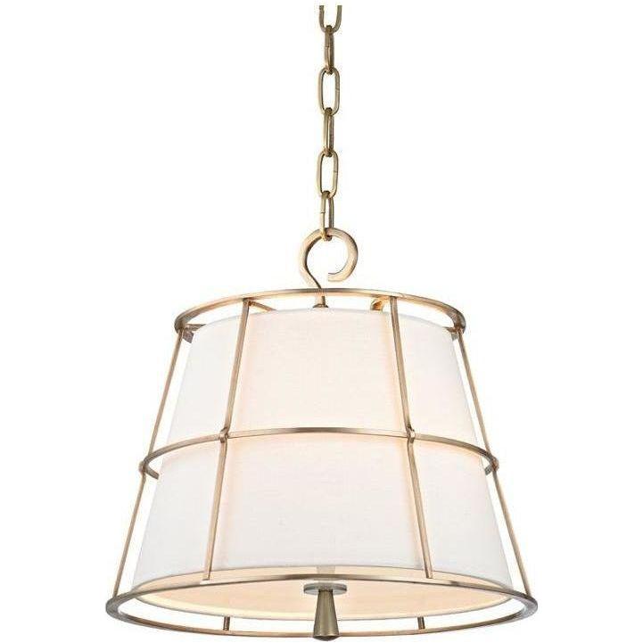 Hudson Valley Lighting - Savona Pendant - 9816-AGB | Montreal Lighting & Hardware