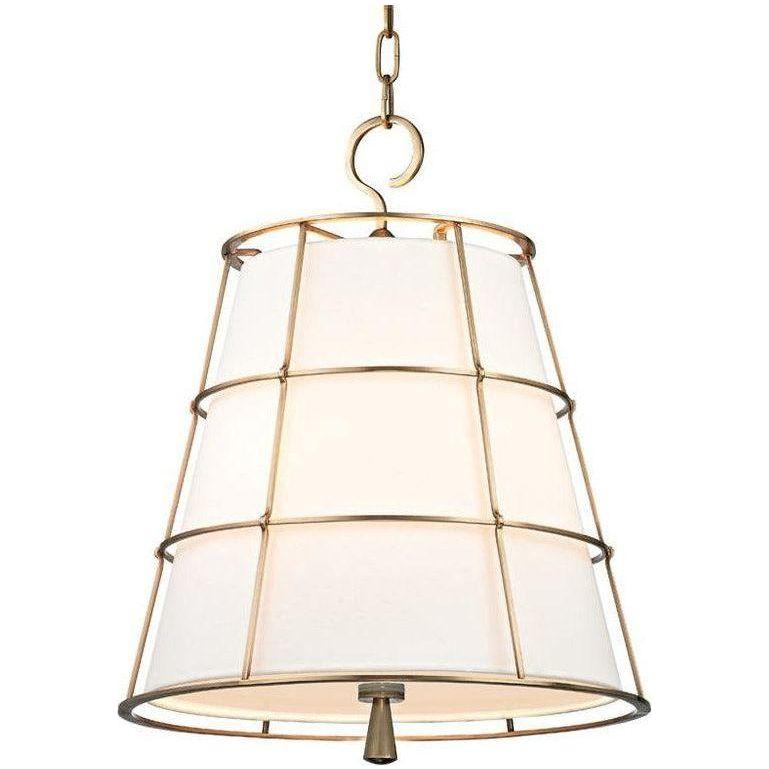 Hudson Valley Lighting - Savona Pendant - 9818-AGB | Montreal Lighting & Hardware