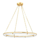Hudson Valley Lighting - Sennett LED Chandelier - 5142-AGB | Montreal Lighting & Hardware