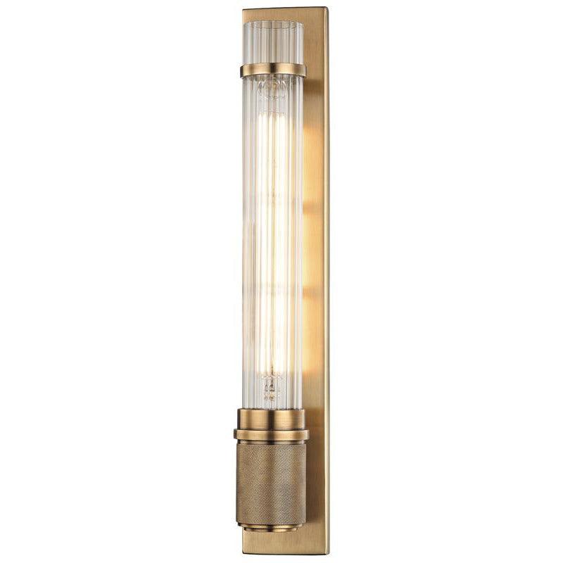 Hudson Valley Lighting - Shaw Wall Sconce - 1200-AGB | Montreal Lighting & Hardware