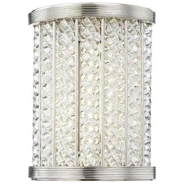Hudson Valley Lighting - Shelby LED Wall Sconce or Bath Vanity - 3408-PN | Montreal Lighting & Hardware