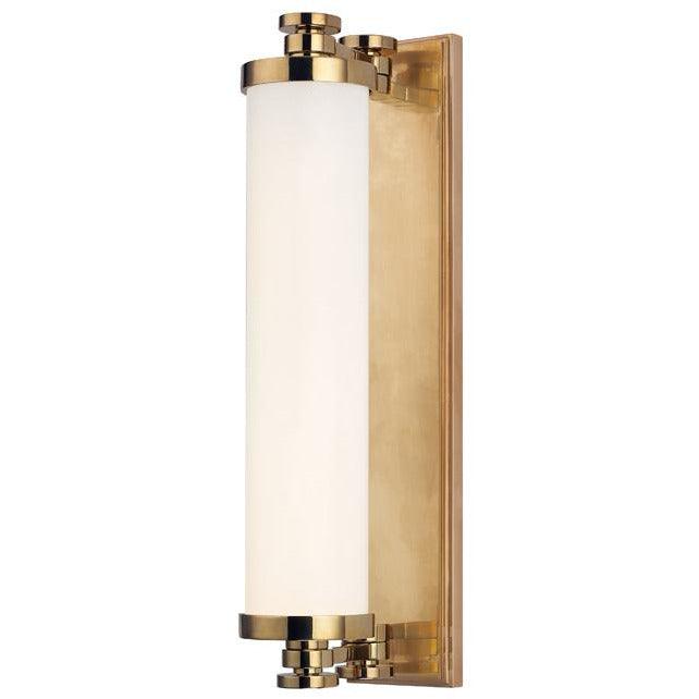 Hudson Valley Lighting - Sheridan LED Bath Vanity - 9708-AGB | Montreal Lighting & Hardware