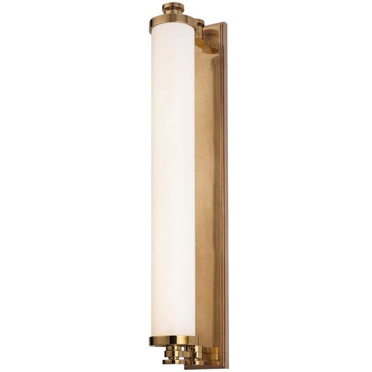 Hudson Valley Lighting - Sheridan LED Bath Vanity - 9714-AGB | Montreal Lighting & Hardware