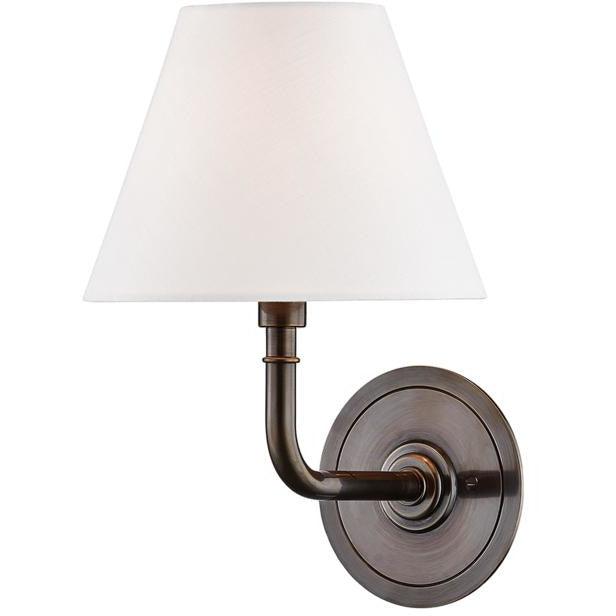 Hudson Valley Lighting - Signature No.1 Wall Sconce - MDS600-DB | Montreal Lighting & Hardware