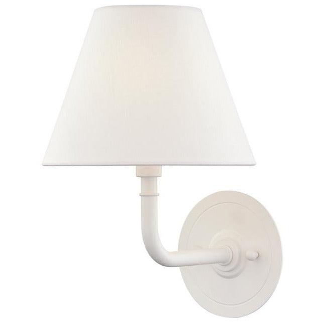 Hudson Valley Lighting - Signature No.1 Wall Sconce - MDS601-WH | Montreal Lighting & Hardware
