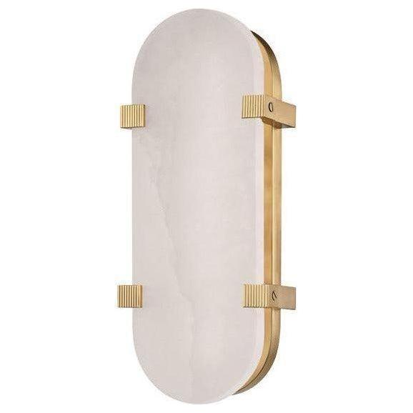 Hudson Valley Lighting - Skylar LED Wall Sconce - 1114-AGB | Montreal Lighting & Hardware