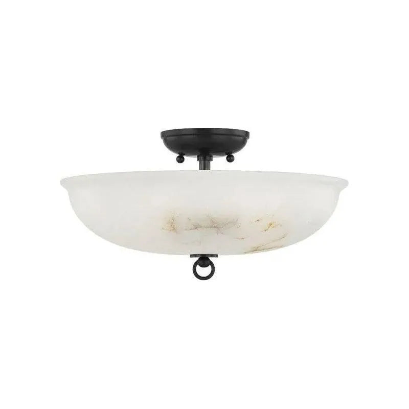 Hudson Valley Lighting - Somerset Semi Flush Mount - MDS810-DB | Montreal Lighting & Hardware
