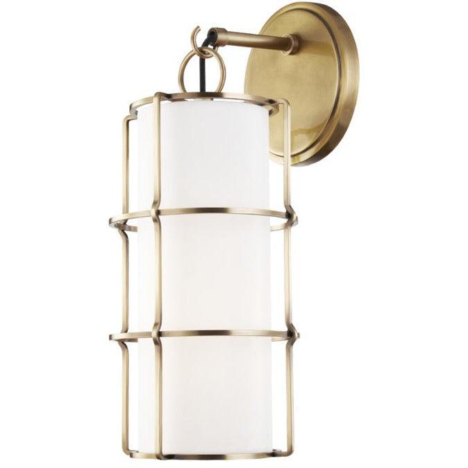 Hudson Valley Lighting - Sovereign Wall Sconce - 1500-AGB | Montreal Lighting & Hardware