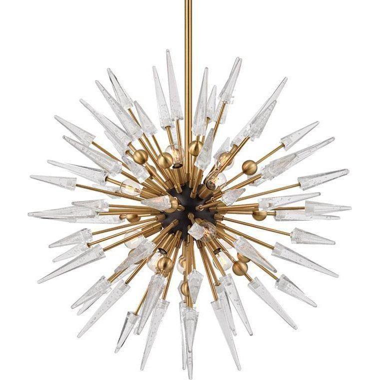 Hudson Valley Lighting - Sparta Chandelier - 9032-AGB | Montreal Lighting & Hardware