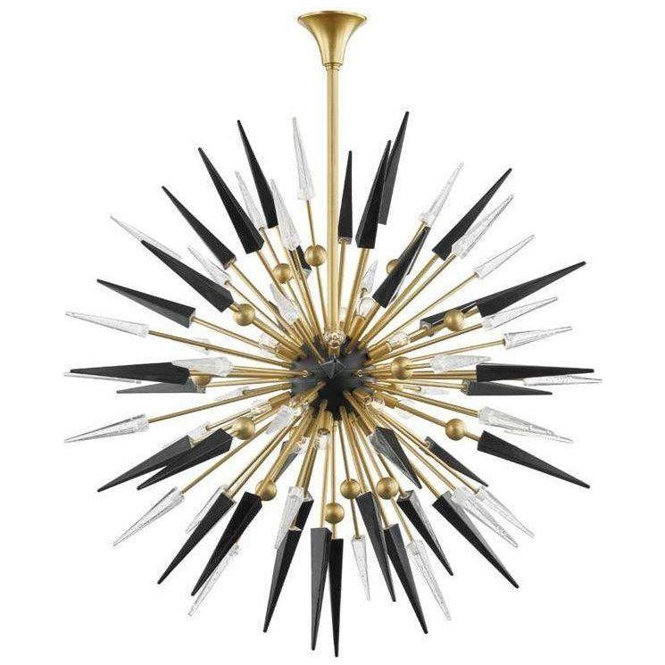 Hudson Valley Lighting - Sparta Chandelier - 9047-AGB | Montreal Lighting & Hardware