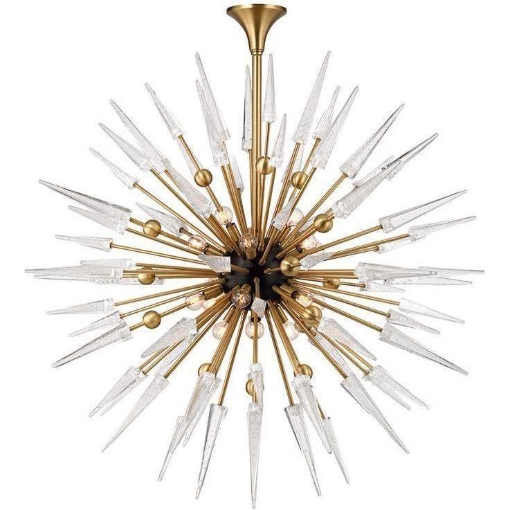 Hudson Valley Lighting - Sparta Chandelier - 9048-AGB | Montreal Lighting & Hardware