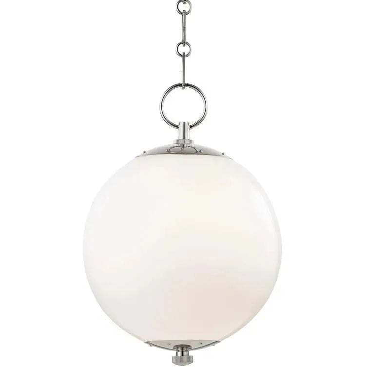 Hudson Valley Lighting - Sphere No.1 Pendant - MDS700-PN | Montreal Lighting & Hardware