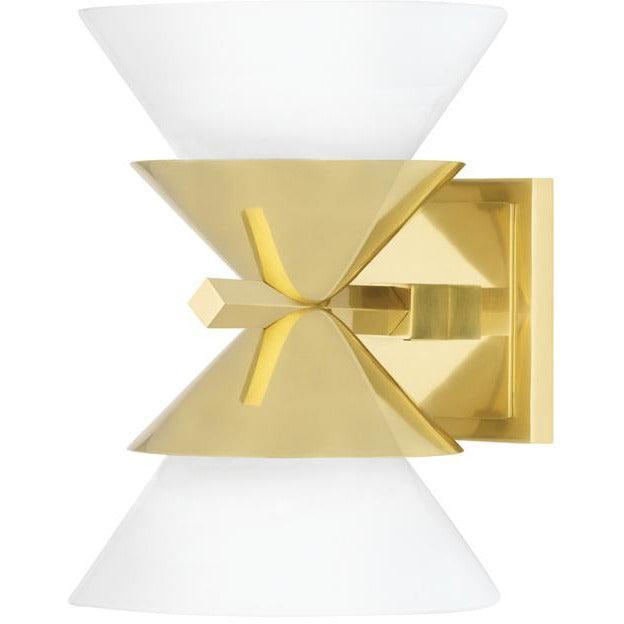 Hudson Valley Lighting - Stillwell Wall Sconce - 6402-AGB | Montreal Lighting & Hardware