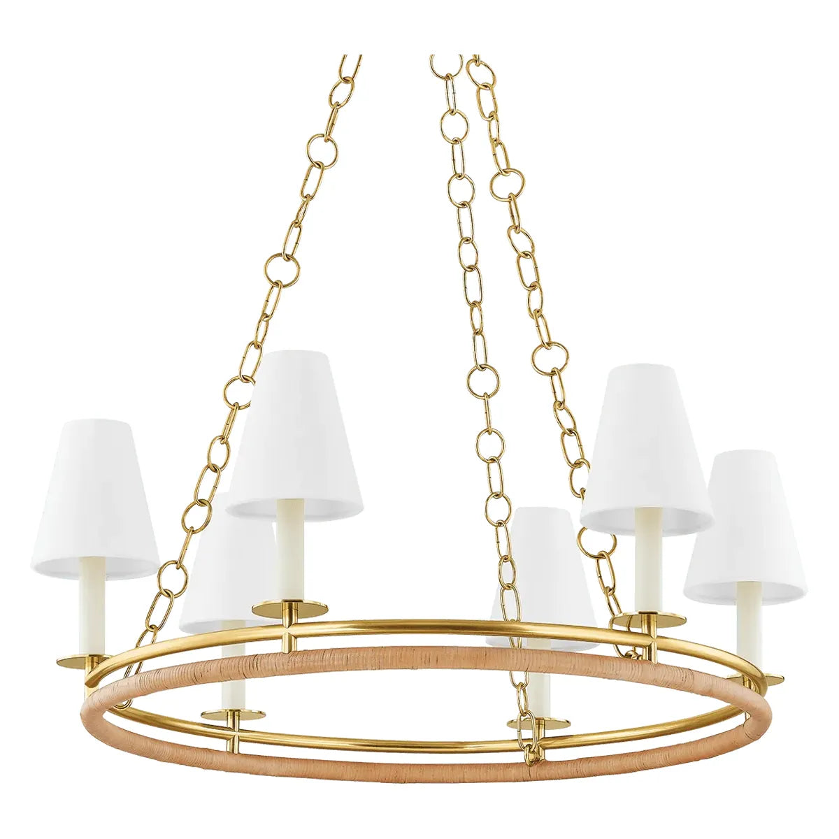 Hudson Valley Lighting - Swanton Chandelier - 4406-AGB | Montreal Lighting & Hardware