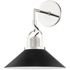 Hudson Valley Lighting - Syosset Wall Sconce - 2601-PN/BK | Montreal Lighting & Hardware