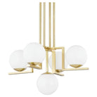 Hudson Valley Lighting - Tanner Chandelier - 5085-AGB | Montreal Lighting & Hardware