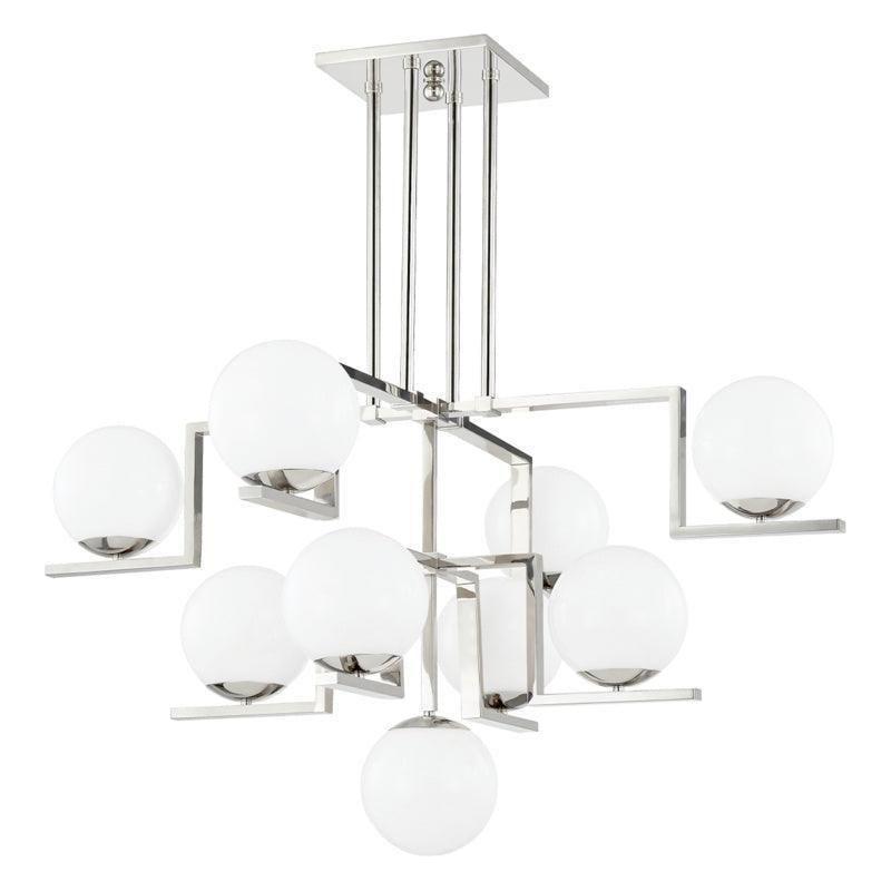 Hudson Valley Lighting - Tanner Chandelier - 5089-PN | Montreal Lighting & Hardware