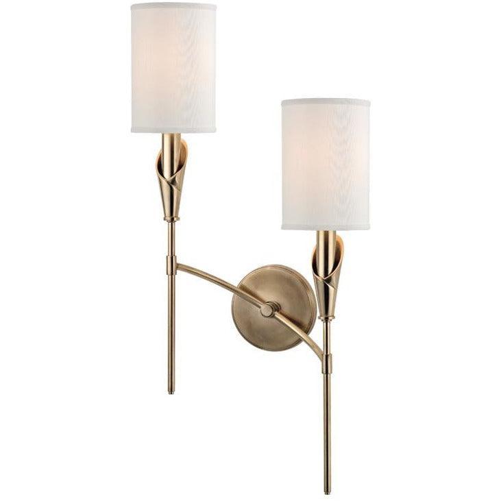 Hudson Valley Lighting - Tate Right Wall Sconce - 1312R-AGB | Montreal Lighting & Hardware