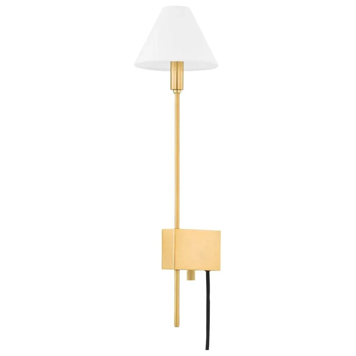 Hudson Valley Lighting - Teaneck Wall Sconce - 5424-AGB | Montreal Lighting & Hardware