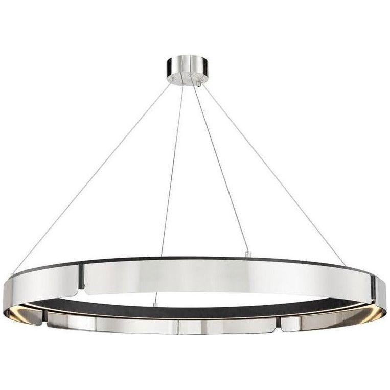Hudson Valley Lighting - Tribeca LED Chandelier - 2949-BN/BK | Montreal Lighting & Hardware