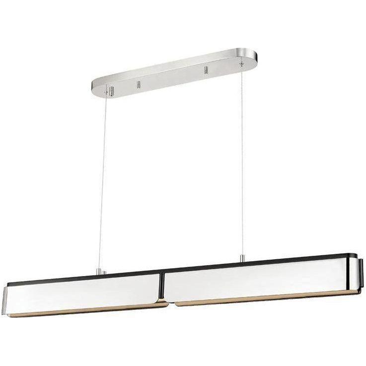 Hudson Valley Lighting - Tribeca LED Linear Pendant - 2948-BN/BK | Montreal Lighting & Hardware