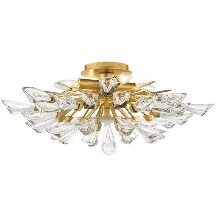 Hudson Valley Lighting - Tulip Semi Flush Mount - 7223-GL | Montreal Lighting & Hardware