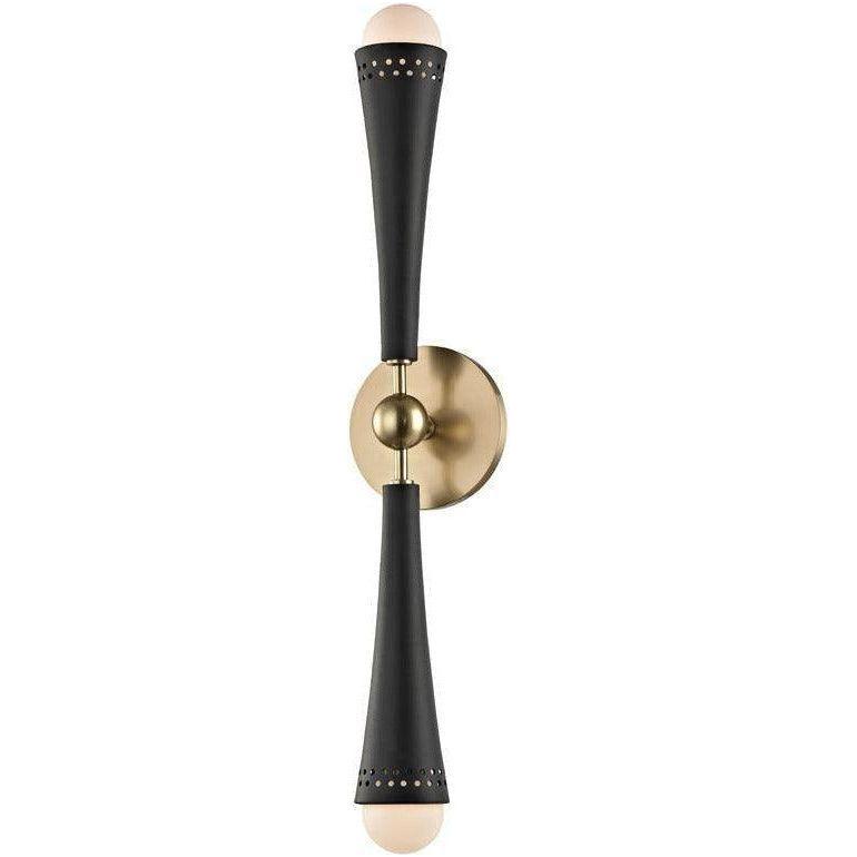 Hudson Valley Lighting - Tupelo Wall Sconce - 2122-AGB | Montreal Lighting & Hardware