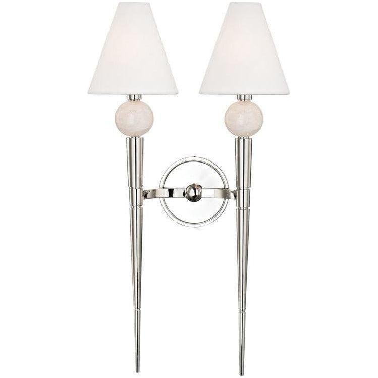 Hudson Valley Lighting - Vanessa Wall Sconce - 4982-PN | Montreal Lighting & Hardware