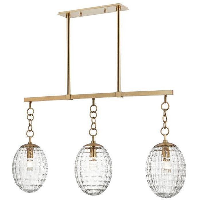 Montreal Lighting & Hardware - Venice Linear Pendant by Hudson Valley Lighting | OPEN BOX - 4940-AGB-OB | Montreal Lighting & Hardware