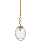 Hudson Valley Lighting - Venice Pendant - 4908-AGB | Montreal Lighting & Hardware