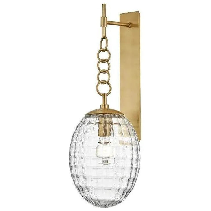 Hudson Valley Lighting - Venice Wall Sconce - 4900-AGB | Montreal Lighting & Hardware