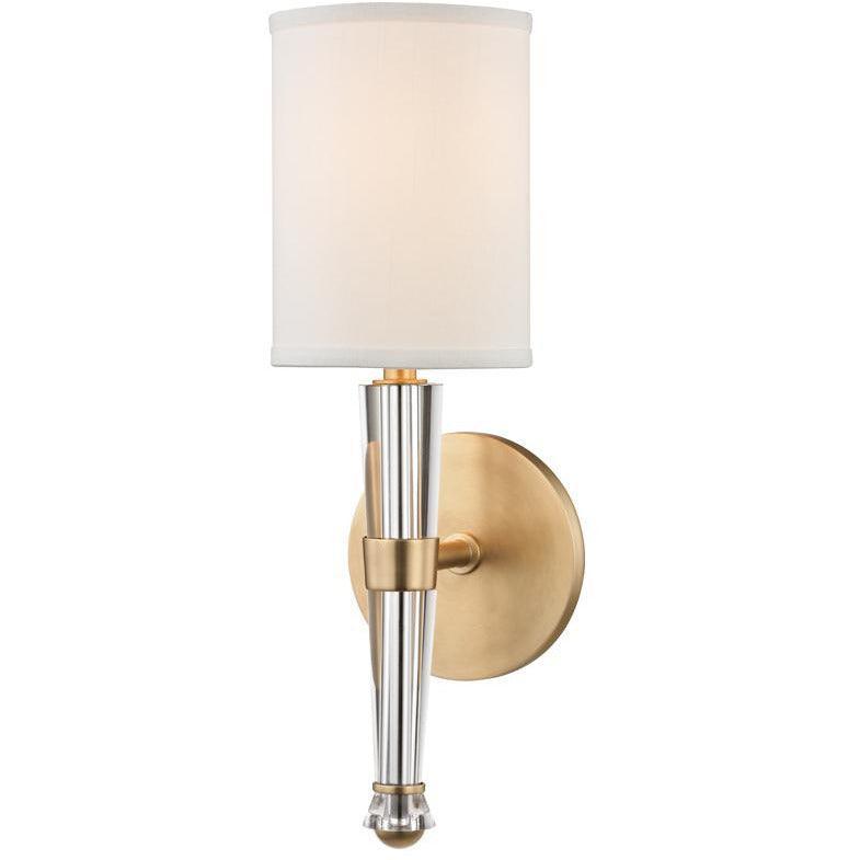Hudson Valley Lighting - Volta Wall Sconce - 4110-AGB | Montreal Lighting & Hardware
