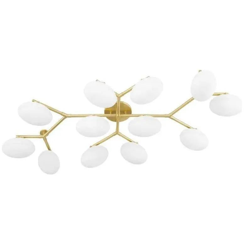 Hudson Valley Lighting - Wagner Semi Flush Mount - 5559-AGB | Montreal Lighting & Hardware