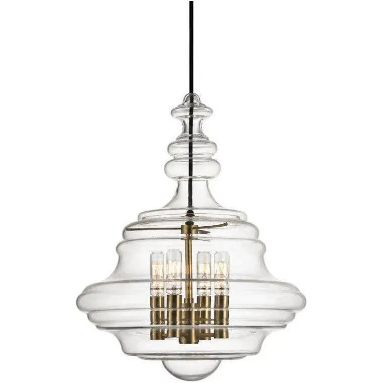 Hudson Valley Lighting - Washington Pendant - 4016-AGB | Montreal Lighting & Hardware