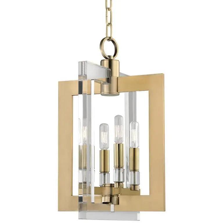 Hudson Valley Lighting - Wellington Pendant - 9312-AGB | Montreal Lighting & Hardware