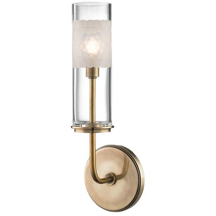 Hudson Valley Lighting - Wentworth Wall Sconce - 3901-AGB | Montreal Lighting & Hardware