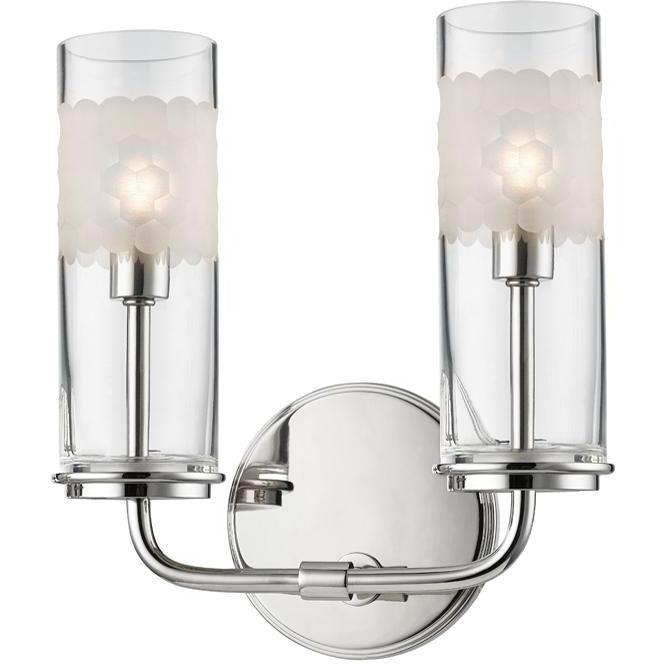Hudson Valley Lighting - Wentworth Wall Sconce - 3902-PN | Montreal Lighting & Hardware