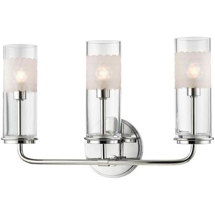 Hudson Valley Lighting - Wentworth Wall Sconce - 3903-PN | Montreal Lighting & Hardware