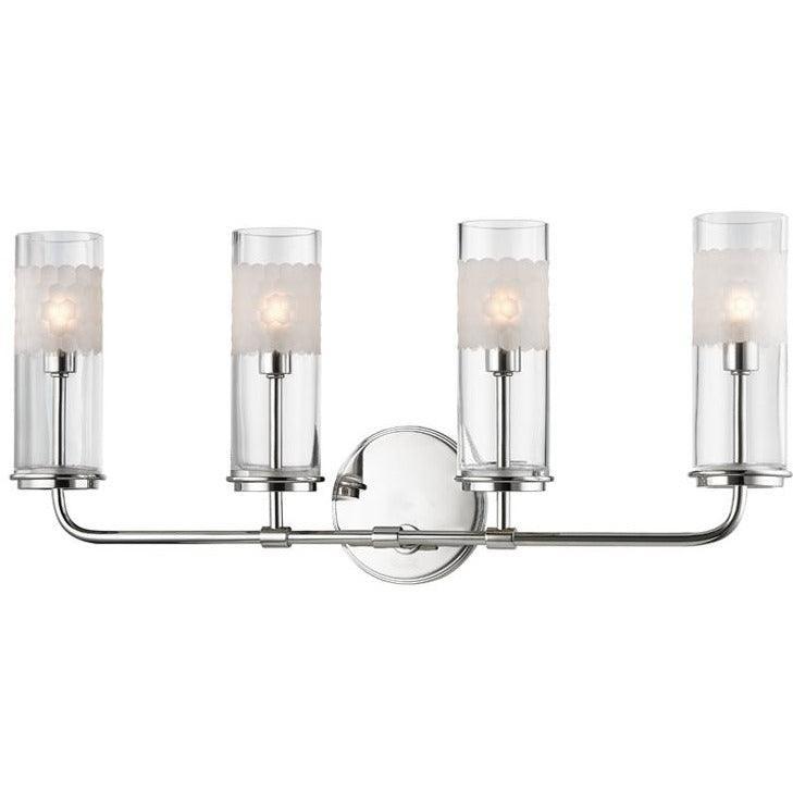 Hudson Valley Lighting - Wentworth Wall Sconce - 3904-PN | Montreal Lighting & Hardware