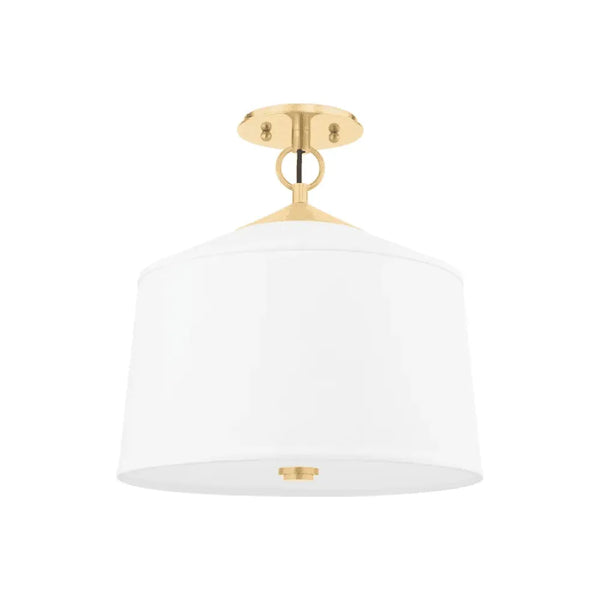 White Plains Semi Flush Mount
