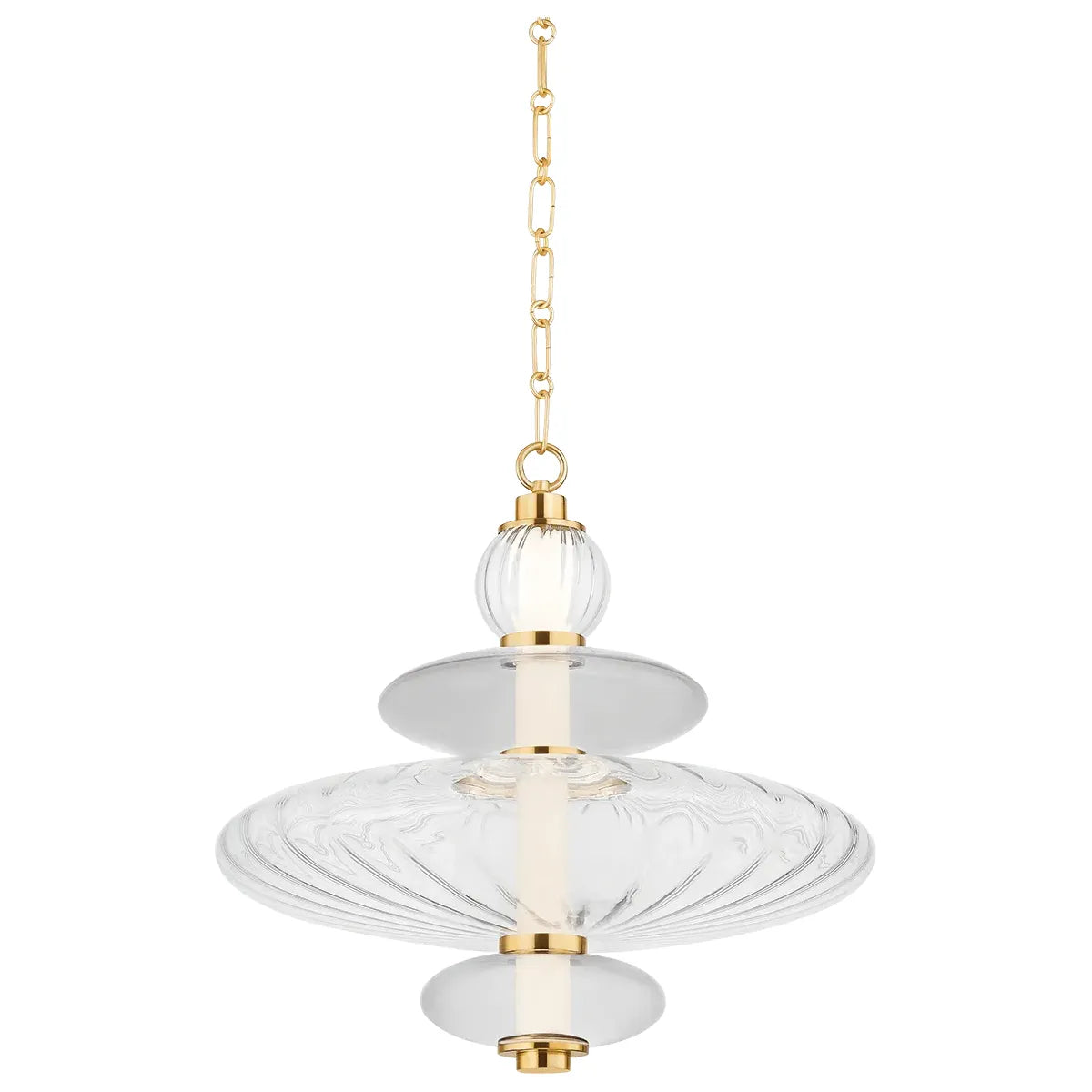 Hudson Valley Lighting - Williams LED Pendant - 2619-AGB | Montreal Lighting & Hardware