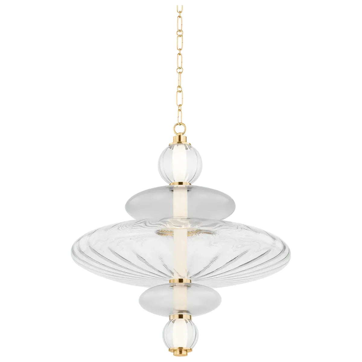 Hudson Valley Lighting - Williams LED Pendant - 2625-AGB | Montreal Lighting & Hardware