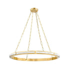 Hudson Valley Lighting - Wingate LED Chandelier - 8136-AGB | Montreal Lighting & Hardware