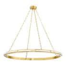 Hudson Valley Lighting - Wingate LED Chandelier - 8148-AGB | Montreal Lighting & Hardware