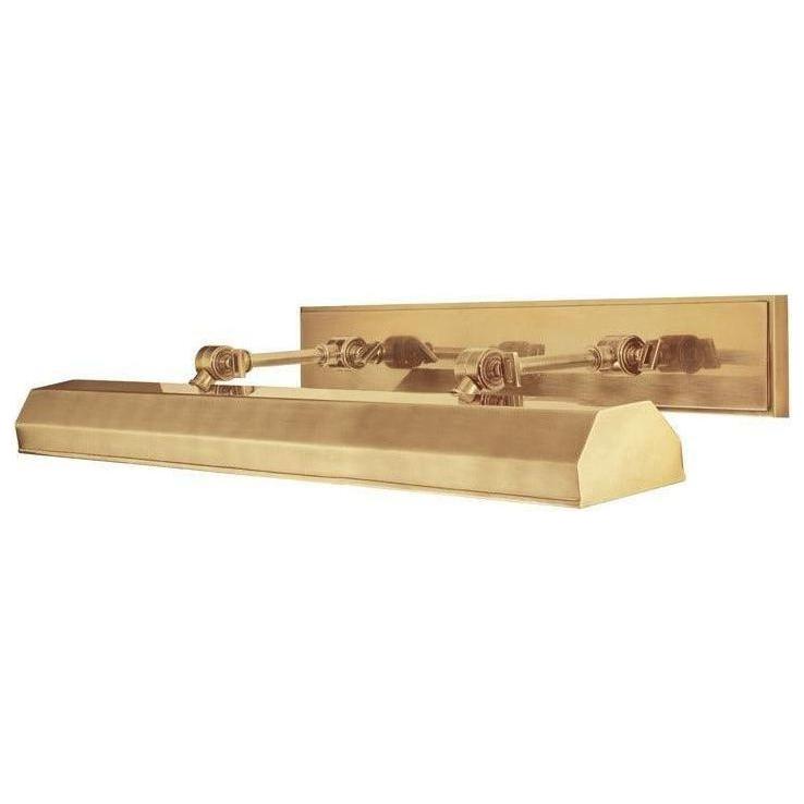 Hudson Valley Lighting - Woodbury Picture Light With Plug - 7023-AGB | Montreal Lighting & Hardware