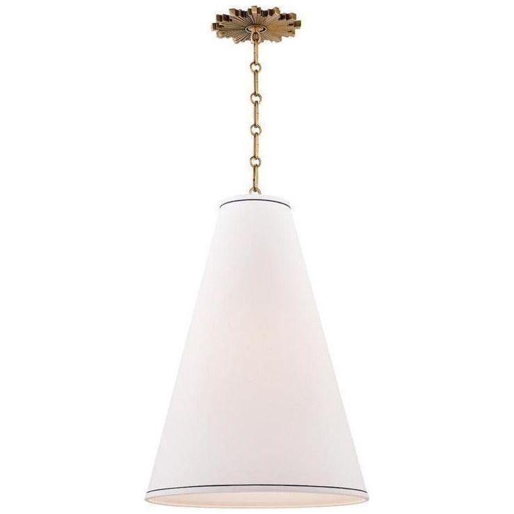 Hudson Valley Lighting - Worth Pendant - 3916-AGB | Montreal Lighting & Hardware