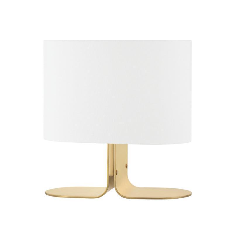 Hudson Valley Lighting - Wright Table Lamp - L1625-AGB | Montreal Lighting & Hardware