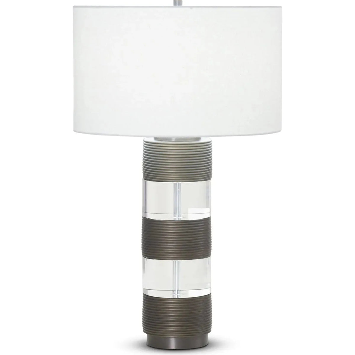 Flow Decor-3887-OWL-Table Lamps-Hunter-Bronze